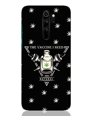 Shop Marijuana Vaccine Designer Hard Cover for Xiaomi Redmi Note 8 Pro-Front