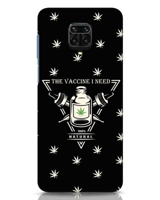 Shop Marijuana Vaccine Xiaomi Redmi Note 9 Pro Mobile Cover-Front