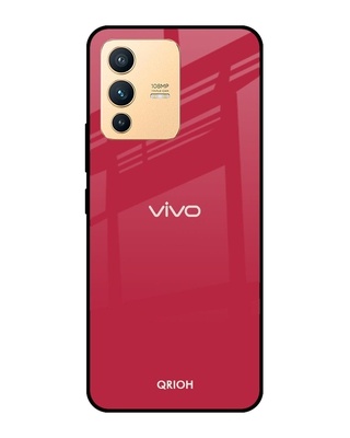 Shop Premium Glass Cover for Vivo V23 Pro 5G (Shock Proof, Lightweight)-Front
