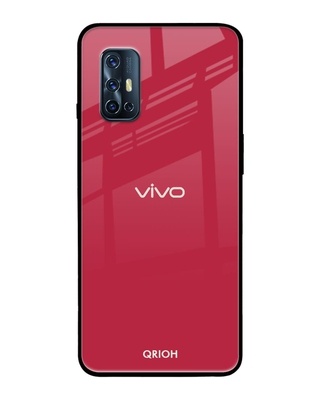 Shop Premium Glass Cover for Vivo V19 (Shock Proof, Lightweight)-Front