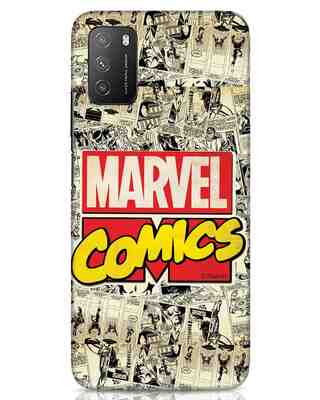 Shop Marvel Comics Xiaomi Poco M3 Mobile Cover (AVL)-Front