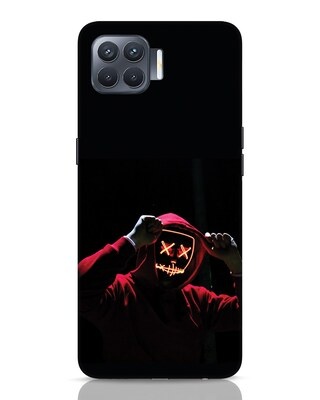 Shop Mask Man Oppo F17 Pro Mobile Cover-Front