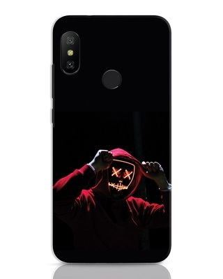 Shop Mask Man Xiaomi Redmi 6 Pro Mobile Cover-Front