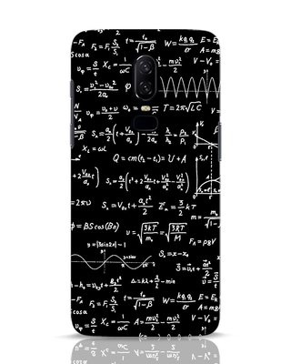 Shop Maths OnePlus 6 Mobile Cover-Front