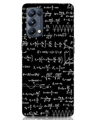 Shop Maths Oppo Reno 5 Pro Mobile Covers-Front