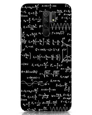 Shop Maths Xiaomi Redmi 9 Prime Mobile Cover-Front