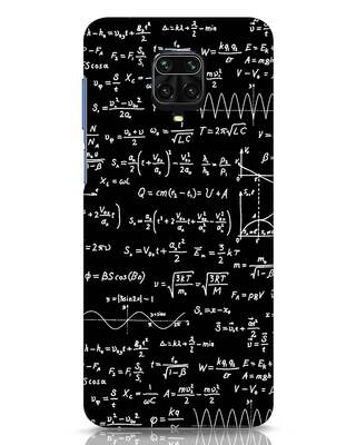 Shop Maths Xiaomi Redmi Note 9 Pro Max Mobile Covers-Front