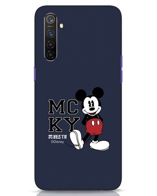 Shop Mcky Realme 6 Mobile Cover (DL)-Front
