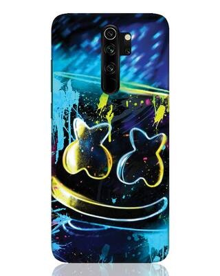Shop Mellow Lights Designer Hard Cover for Xiaomi Redmi Note 8 Pro-Front