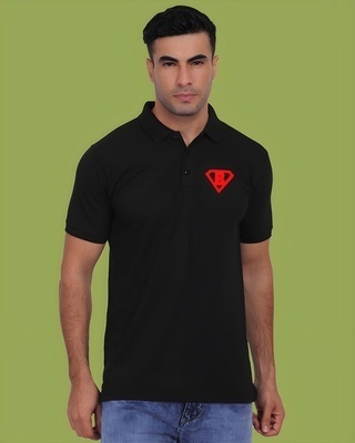 Shop Men's Black Superbro Printed T-shirt-Front