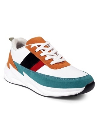 Shop Men's Multicolor Designer Sneakers-Front