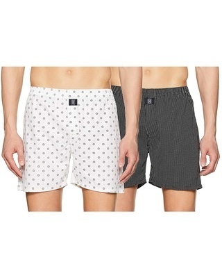 Shop Men's Printed Boxer (pack of 2)-Front