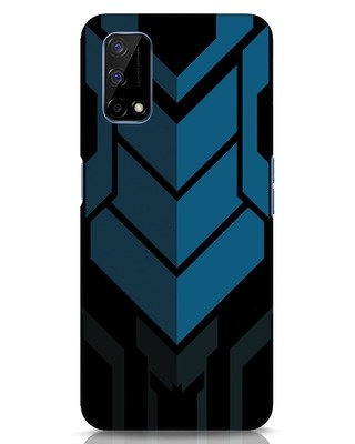 Shop Metal Gear Blue Realme Narzo 30 Pro Mobile Cover-Front