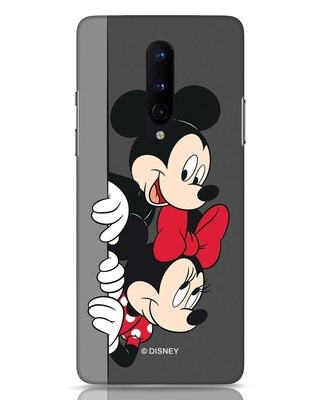 Shop Mickey And Minnie OnePlus 8 Mobile Cover-Front