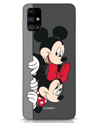 Shop Mickey And Minnie Samsung Galaxy M31s Mobile Cover-Front