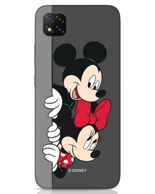 Shop Mickey And Minnie Xiaomi Poco C3 Mobile Covers-Front