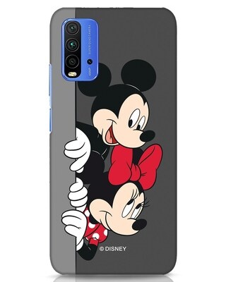 Shop Mickey And Minnie Xiaomi Redmi 9 Power Mobile Covers-Front