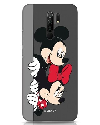 Mickey And Minnie Xiaomi Redmi 9 Prime Mobile Covers