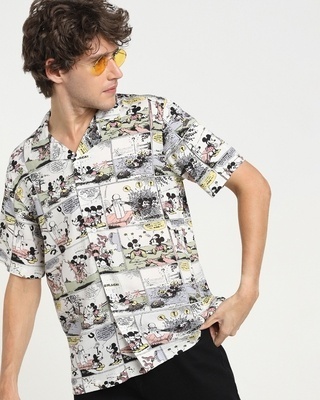 Shop Mickey AOP Shirt-Front
