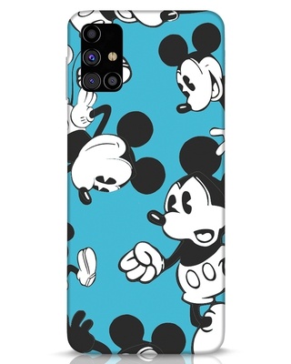 Shop Mickey (DL) Hyperprint Camou Samsung Galaxy M31s Mobile Cover-Front