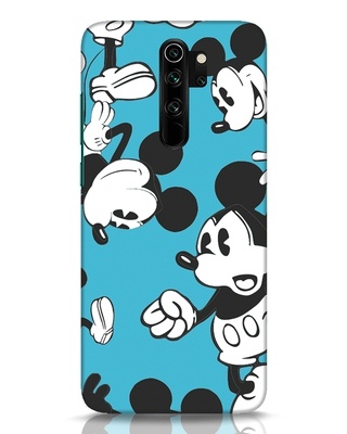 Shop Mickey (DL) Hyperprint CamouDesigner Hard Cover for Xiaomi Redmi Note 8 Pro-Front