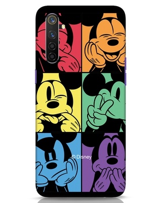 Shop Mickey Face Designer Hard Cover for Realme 6 Pro-Front