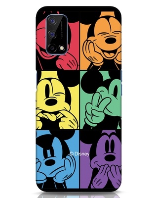 Shop Mickey Face Designer Hard Cover for Realme Narzo 30 Pro-Front