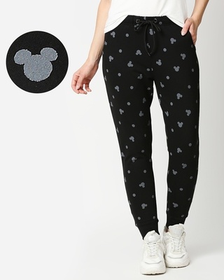 Shop Mickey Silhouette AOP Jogger (DL)-Front