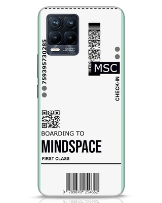 Shop Mindspace Ticket Designer Hard Cover for Realme 8 Pro-Front