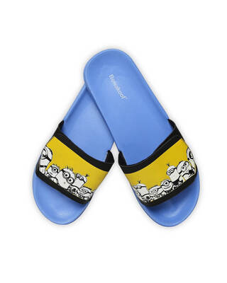 berrylook plain flat peep toe casual flat sandals