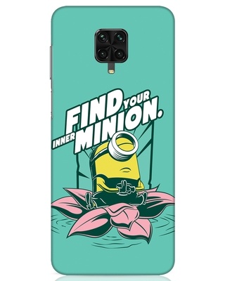 Shop Minion Peace Designer Hard Cover for Xiaomi Poco M2 pro-Front