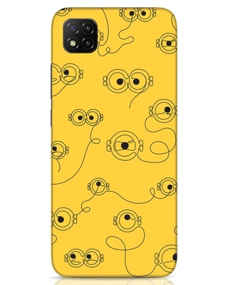 Shop Minion Wires Xiaomi Poco C3  Mobile Cover-Front