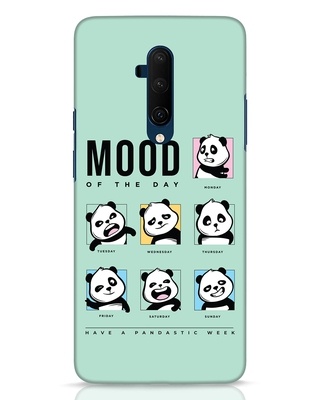 Shop Moody Panda Designer Hard Cover for OnePlus 7T Pro-Front