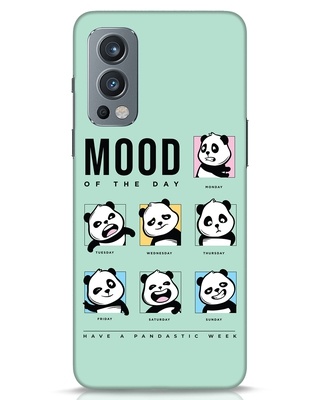 Shop Moody Panda Designer Hard Cover for OnePlus Nord 2-Front