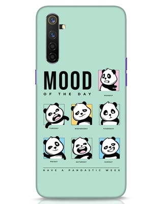 Shop Moody Panda Designer Hard Cover for Realme 6 Pro-Front