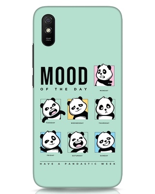 Moody Panda Designer Hard Cover for Xiaomi Redmi 9A