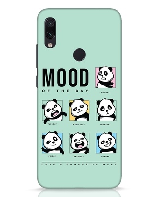 Shop Moody Panda Designer Hard Cover for Xiaomi Redmi Note 7 Pro-Front