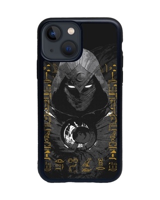Shop Moon Knight Premium Glass Cover for iPhone 12 Mini-Front
