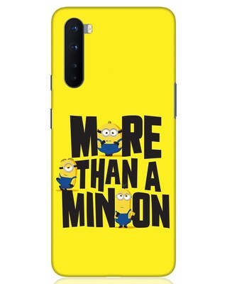 Shop More Than A Minion OnePlus Nord Mobile Cover-Front