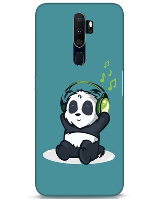 Shop Music Panda Oppo A9 2020 Mobile Cover-Front