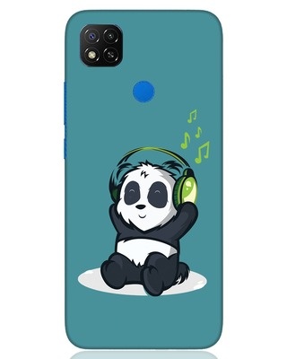 Shop Music Panda Xiaomi Redmi 9 Mobile Cover-Front