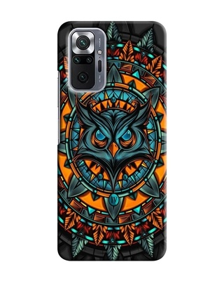 Shop My Thing Multicolor Printed Hard Back Cover for Xiaomi Redmi Note 10 Pro-Front
