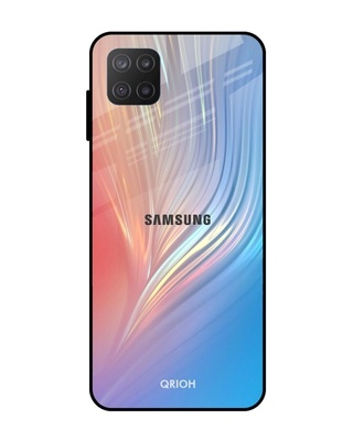 Shop Mystic Aurora Printed Premium Glass Cover for Samsung Galaxy M12 (Shock Proof, Light Weight)-Front