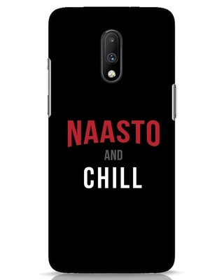 Shop Naasto And Chill OnePlus 7 Mobile Cover-Front