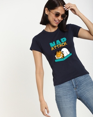 Shop NAP Attack Half Sleeve T-Shirt-Front