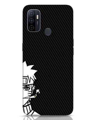 Shop Naruto Stick Designer Hard Cover for Oppo A53-Front