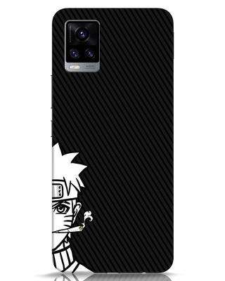 Shop Naruto Stick Designer Hard Cover for Vivo V20-Front