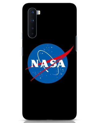 Shop NASA Logo Designer Hard Cover for OnePlus Nord-Front