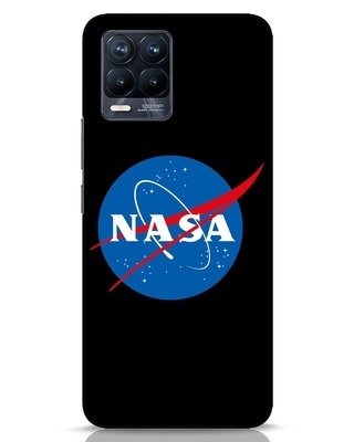 Shop NASA Logo Designer Hard Cover for Realme 8 Pro-Front