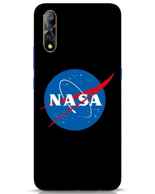 Shop NASA Logo Designer Hard Cover for Vivo S1-Front
